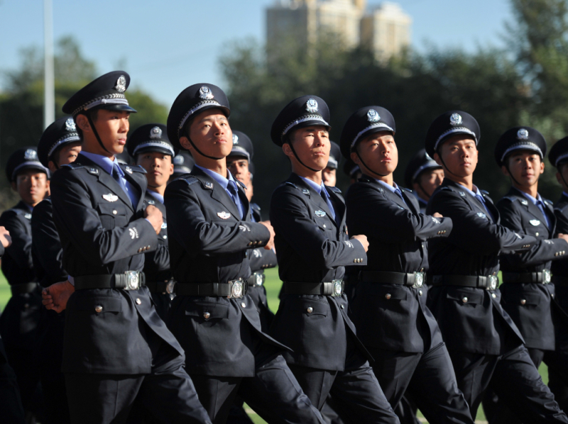 新疆警察学院2024军训汇报表演4.jpg